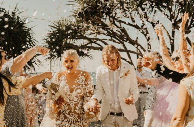 wedding reception byron bay