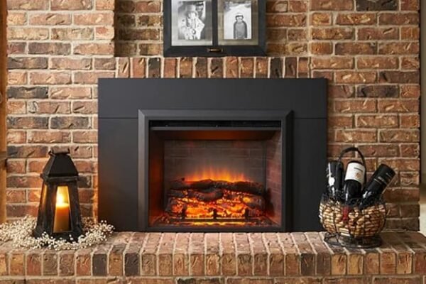 real flame fireplace
